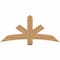 Ekena Millwork Alberta Smooth Timber Gable Bracket, Western Red Cedar, 60"W x 27"H x 3 1/2"D x 5 1/2"F, 11/12 Pitch GBW060X27X0406ALB00SWR - alternate 1